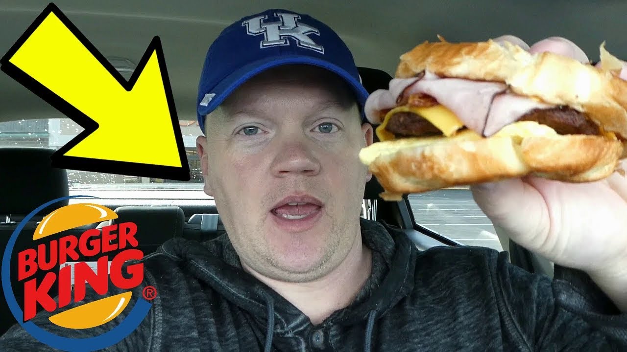 Burger King Fully Loaded CROISSAN'WICH (Reed Reviews) - YouTube