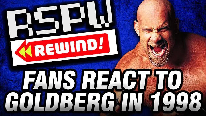 Wrestling Fans REACT To Bill Goldberg In 1998 | RS...