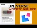 Create Cool Websites on Your iPhone with Universe