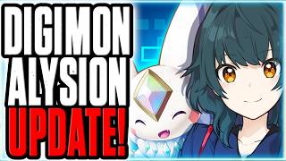 Digimon Alysion FINALLY Has An Update!
