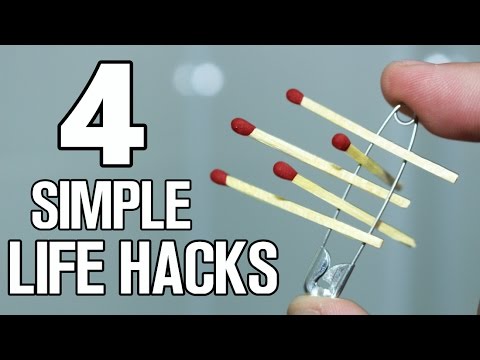 4 Simple Life Hacks And Tricks