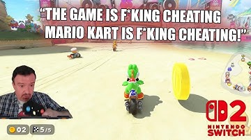 "Game Journalist" Explodes Over Switch 2 Mario Kart World Cheating and Sabotaging His Gameplay