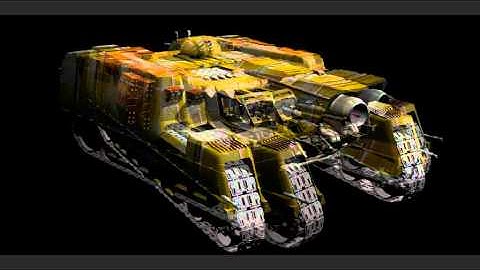 3D Modelling Vary-Tank Multi-Format Battle Vehicle