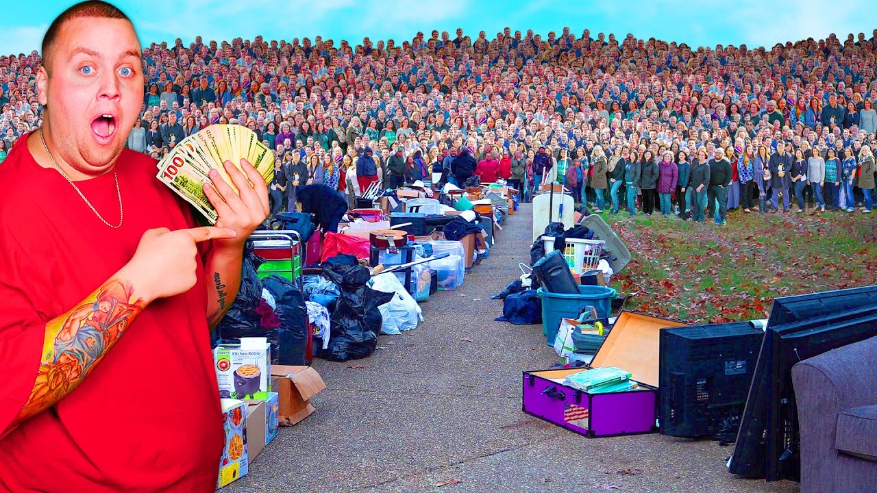 We Had The CRAZIEST Yard Sale On Earth!