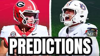 Information Georgia vs. Auburn PREDICTIONS | 2026 College Football Predictions Week 7 Guide