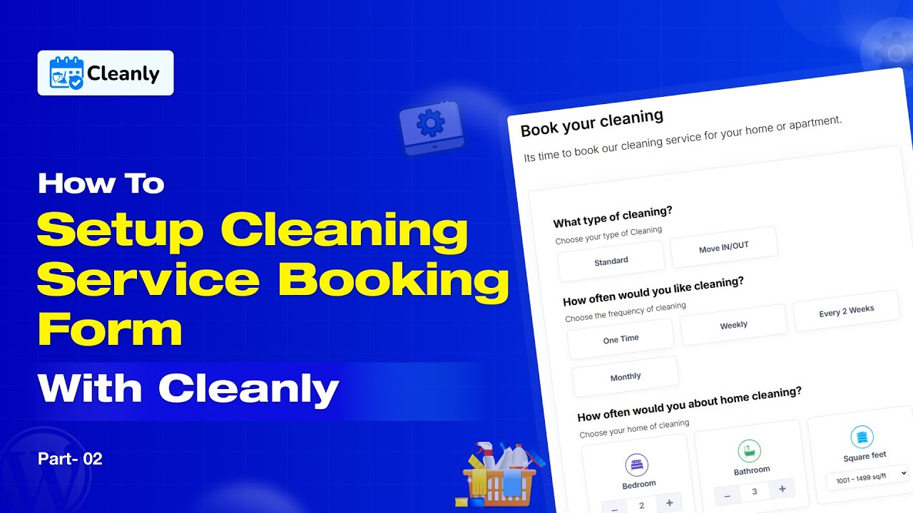 How to Create a Cleaning Service Booking Form with Cleanly – Part 2