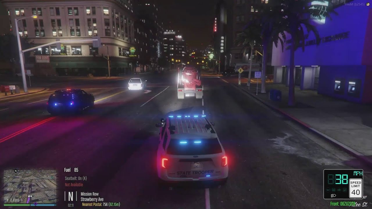 Multi-Agency Cement Truck Pursuit