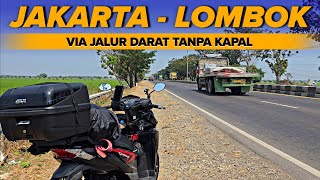  1,300 KM to LOMBOK solo on a Vario 125❗️Jakarta - Lombok Tour #1