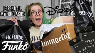 My BIGGEST Hot Topic HAUL EVER!! | Disney, Funko, Loungefly Pins, Jewelry + MORE!
