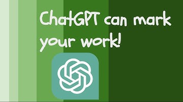 ChatGPT for Teachers - grading student work