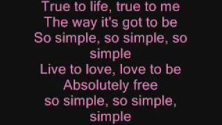 So simple - Stacie orrico lyrics chords