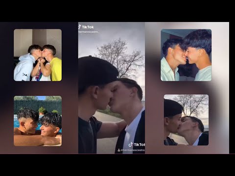 Twins Castro kissing - TikTok Twin Brothers kissing - Irmãos gêmeos se beijando