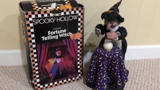 Gemmy 1995 Animated Fortune Telling Witch