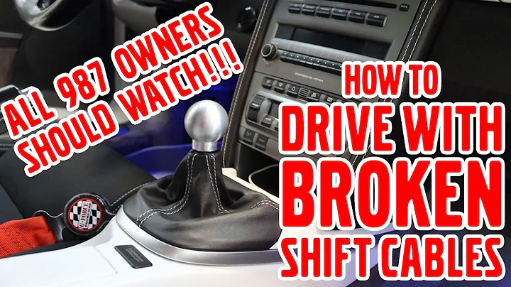 Broken Porsche 987 Shift Cables Will NOT Leave You Stranded