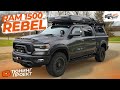 Тюнинг RAM 1500 REBEL 2022: пневмоподвеска, платформа, палатка | Добавили режимы вождения!