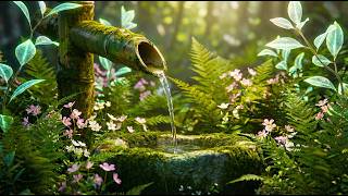12 Hours by a Hidden Forest Spring 🌿 Water Sounds and Birdsong to Ease the Mind