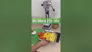 Máy Cắt Khoai Lang Khoai Tây Con Trì - Máy cắt hạt lựu