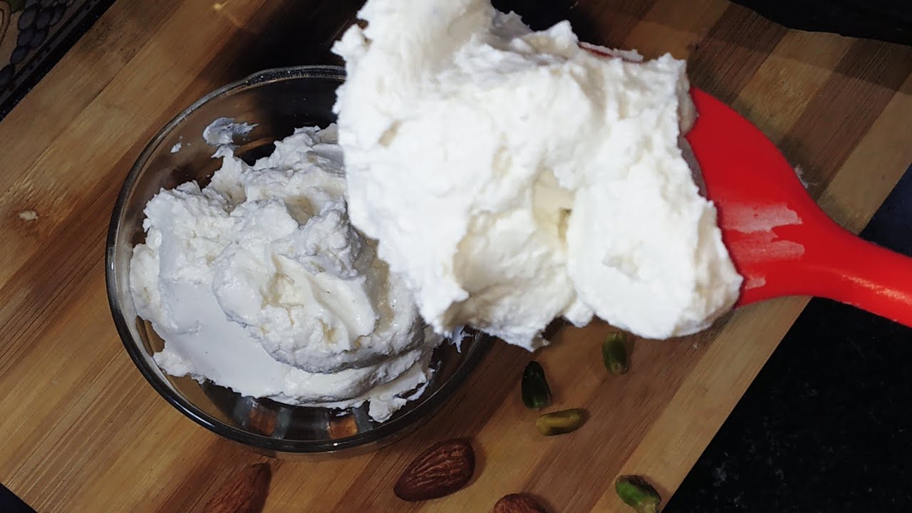 How to make Homemade Cream Cheese Homemade Cream Cheese Bengali recipe