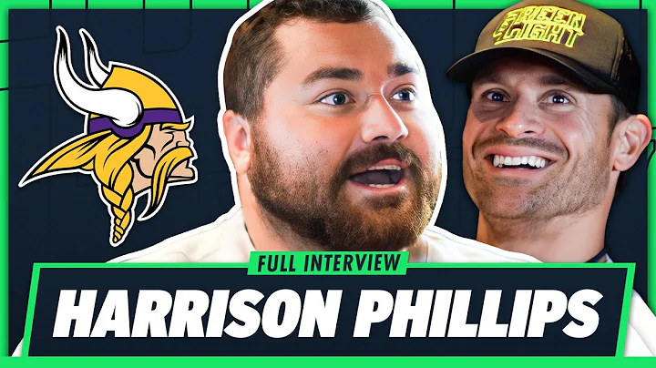 Harrison Phillips On Vikings DLine, Brian Flores & Wearing Sleeves