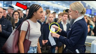 Gate Agent Rips Up Black Teen’s Boarding Pass — Not Knowing She’s the Airport Director’s Daughter...