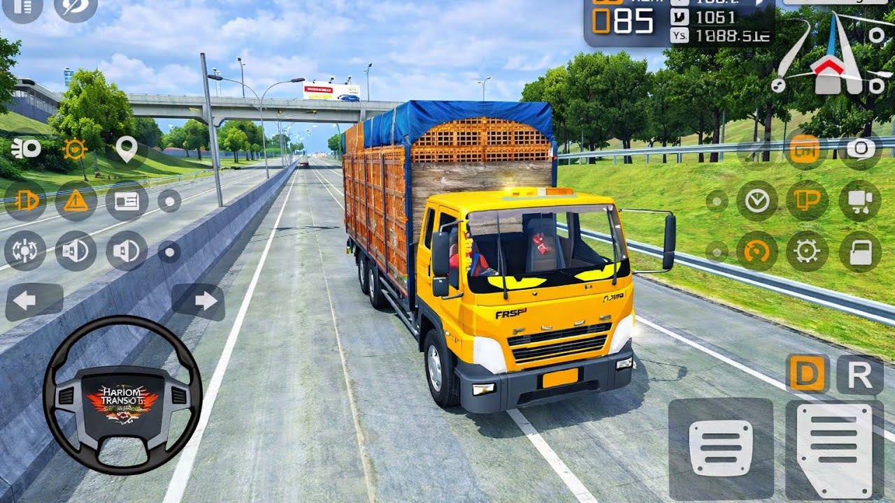 Truck Muatan Penuh Lewat Tol Malang | TRUCK SIMULATOR INDONESIA