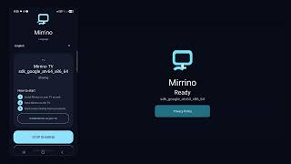 Mirrino: Screen Mirroring – Android to Android TV Demo screenshot 5