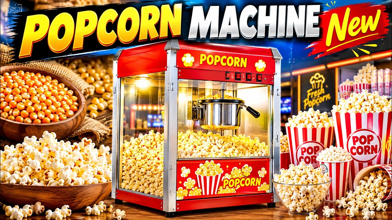 Popcorn Machine Plan Popcorn machine in Varanasi|| khub Paisa kamo || 2 in one business|| # ...