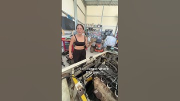 how do you install the fan belt?  #4x4 #automobile #garagemechanic #suzuki