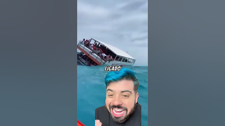 UM BARCO AFUNDOU AQUI NO BRASIL E COMO ISSO ACONTECEU É IMPRESSIONANTE