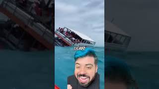 UM BARCO AFUNDOU AQUI NO BRASIL E COMO ISSO ACONTECEU É IMPRESSIONANTE