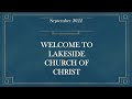 Lakeside church of christ welcome trailer