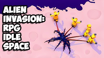 Alien Invasion: RPG Idle Space Gameplay | iOS, Android, Role Playing Game