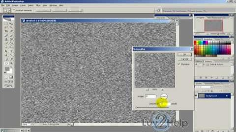 Brushed Metal Texture Using Photoshop