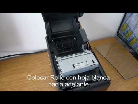 HASAR SMH/P-715F Impresor Fiscal - Cambio de Rollo - YouTube