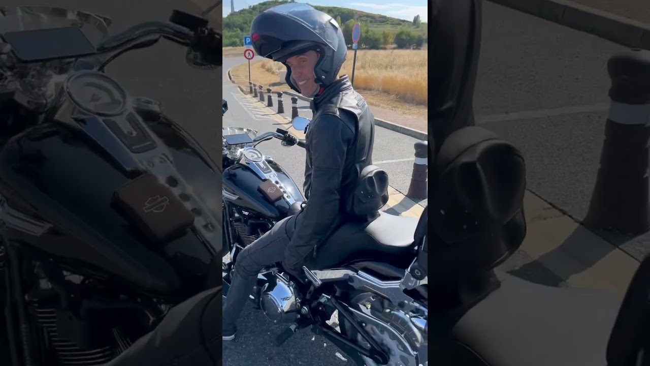 Millau viaduct | Harley Fat Boy 