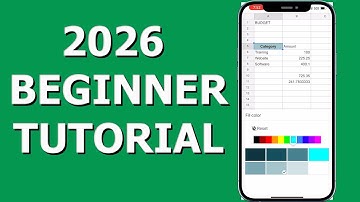 Google Sheets Using Mobile Phone!