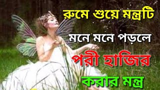 রুমে শুয়ে মন্ত্রটি পড়বেন পরী হাজির করার পরি সাধনা খুব সহজ একটি আমল