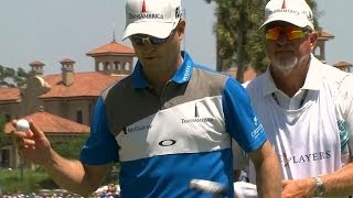Zach Johnson dials in an excellent tee shot on No. 3 at THE PLAYERS