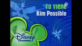 Disney Channel Latin America Ya Viene Bumper Kim Possible 2007 Recreated Picture Only