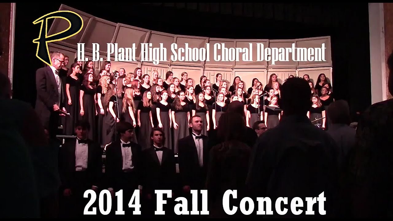 H. B. Plant High School Fall Concert YouTube