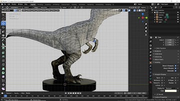 Baby Raptor Blender Project: Part 1