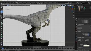 Baby Raptor Blender Project: Part 1
