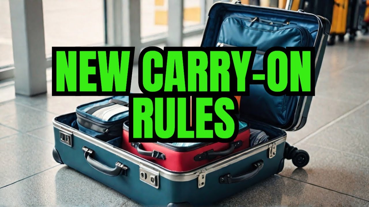 Europe's NEW Carry On Rules EXPLAINED 2025 - YouTube