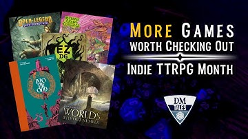 5 More Indie Games to Check out [#indieTTRPGmonth]