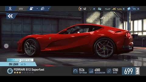 Need For Speed No Limits ֍ Proving Grounds FERRARI 812 Superfast Day 1