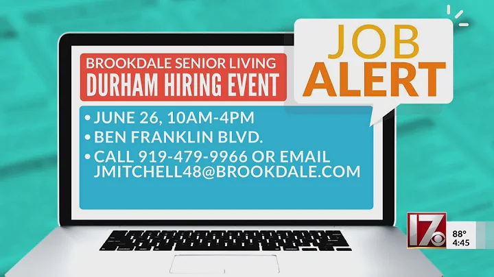 Job Alert: Durham Hiring Event