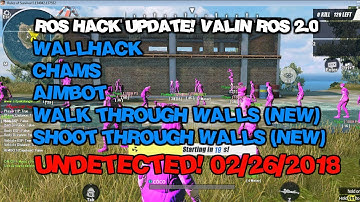 [NEW UPDATE] Rules of Survival 2.0 Wallhack/Chams/Aimbot and MORE! 02/26/2018 UNDETECTED