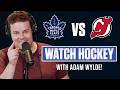 Toronto Maple Leafs vs New Jersey Devils | LIVE w/ Adam Wylde