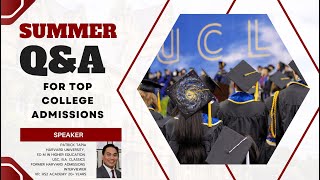 Summer Activities That Strengthen College Applications Q A W Expert