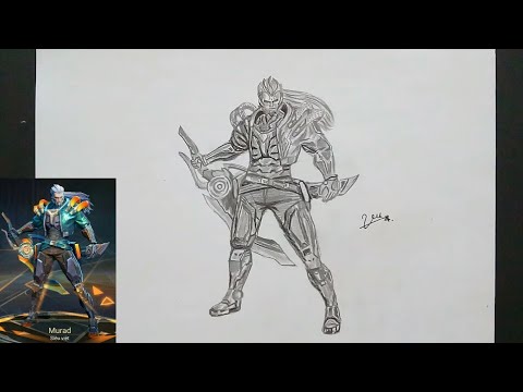 Vẽ Murad Siêu Việt Liên Quân Mobile | Draw | Anh Vũ Art - Youtube